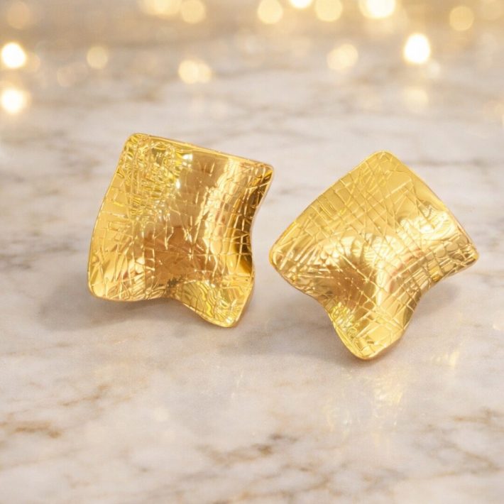 Aros dorados abstractos