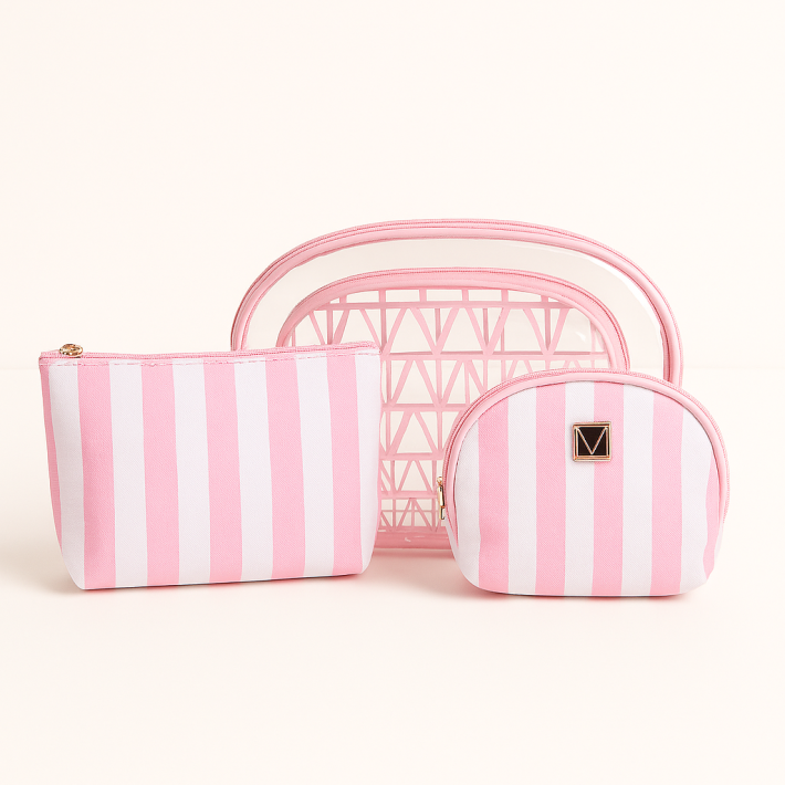 Cosmetiquero 3 piezas