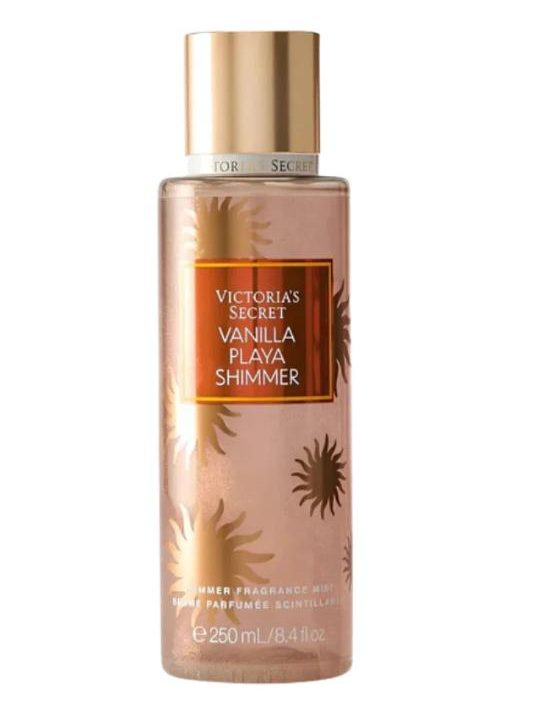 Body Mist Victoria´s Secret Vanilla Playa Shimmer Edición Limitada